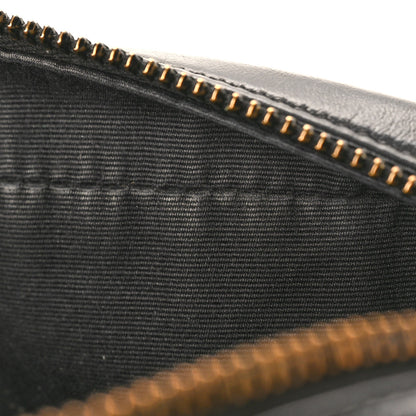 Saint Laurent Calfskin Matelasse Monogram Monochrome Lou Camera Bag Black 12 of 14