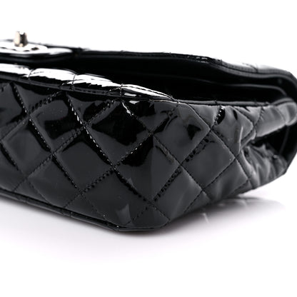 Chanel Patent Quilted Medium Double Flap Black 9 of 9