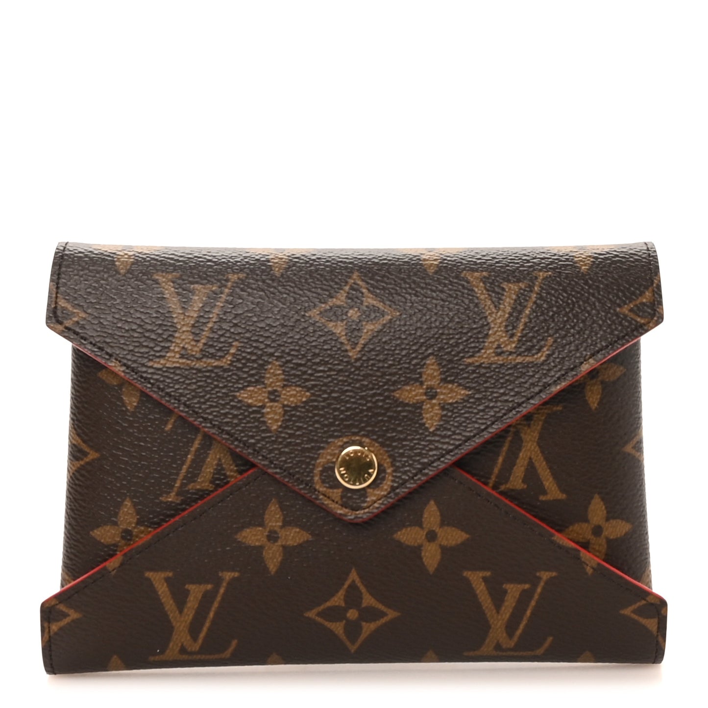 Monogram Medium Kirigami Pochette Insert Coquelicot