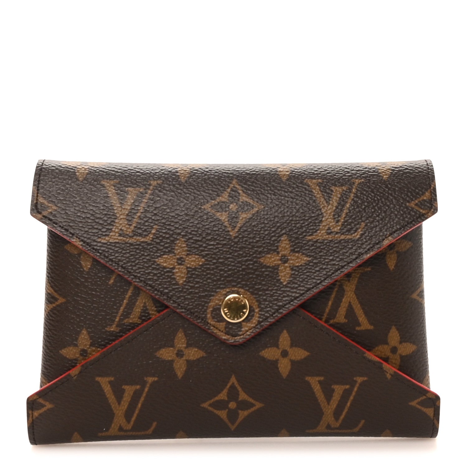 Louis Vuitton Monogram Medium Kirigami Pochette Insert Coquelicot 2 of 14