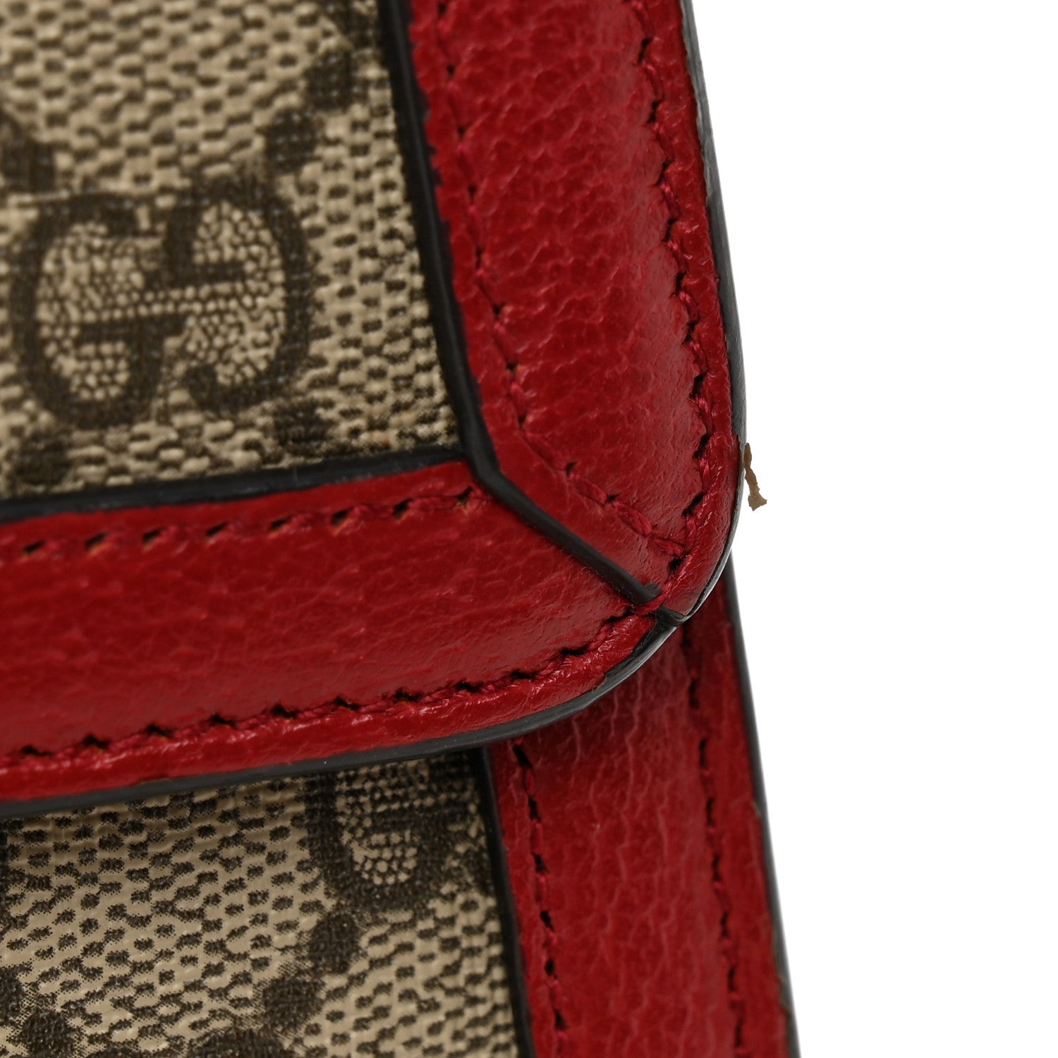 Gucci GG Supreme Monogram Small Queen Margaret Top Handle Bag Red 13 of 13