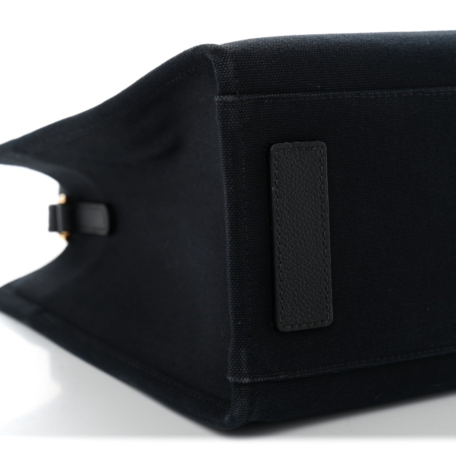 Versace Canvas Calfskin La Medusa Small Tote Black 8 of 12