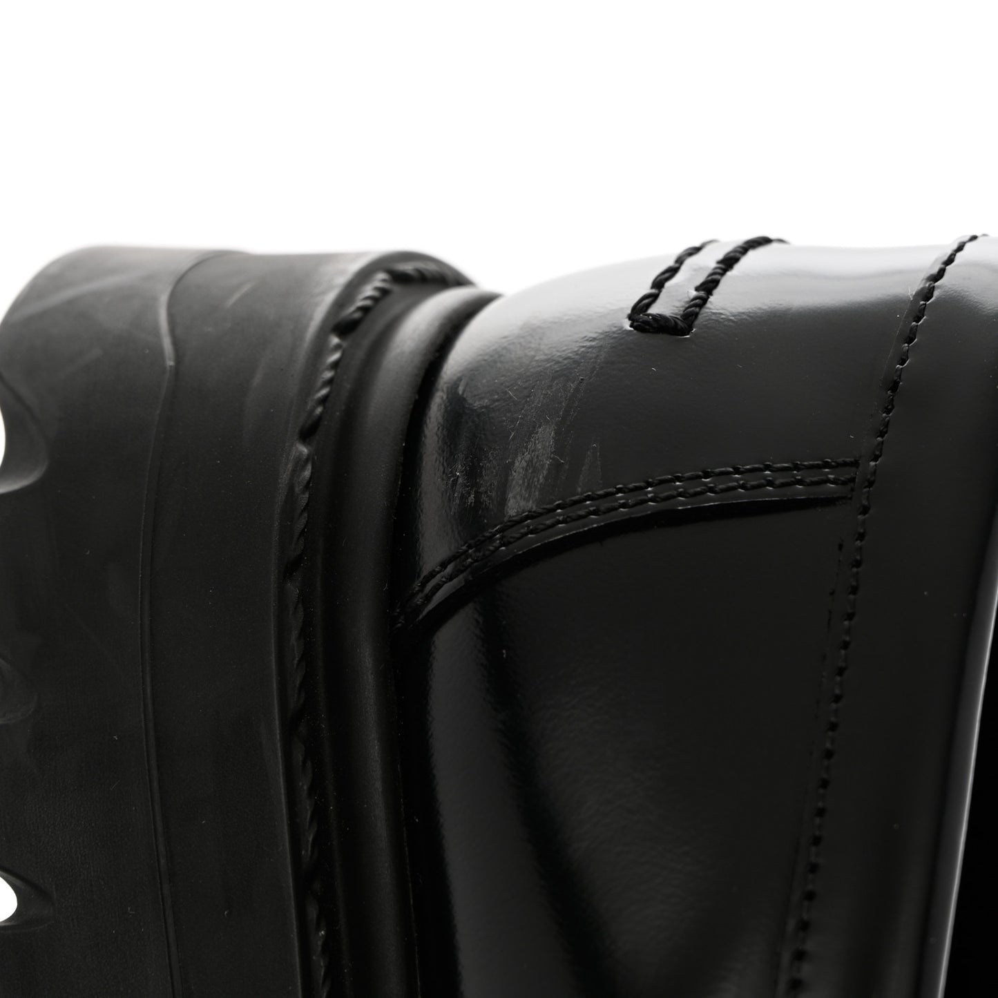 Brushed Calfskin Dior Code Lug Sole 15mm Loafers 37 Black