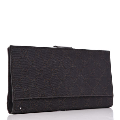 Gucci Monogram Wallet Dark Brown 3 of 11