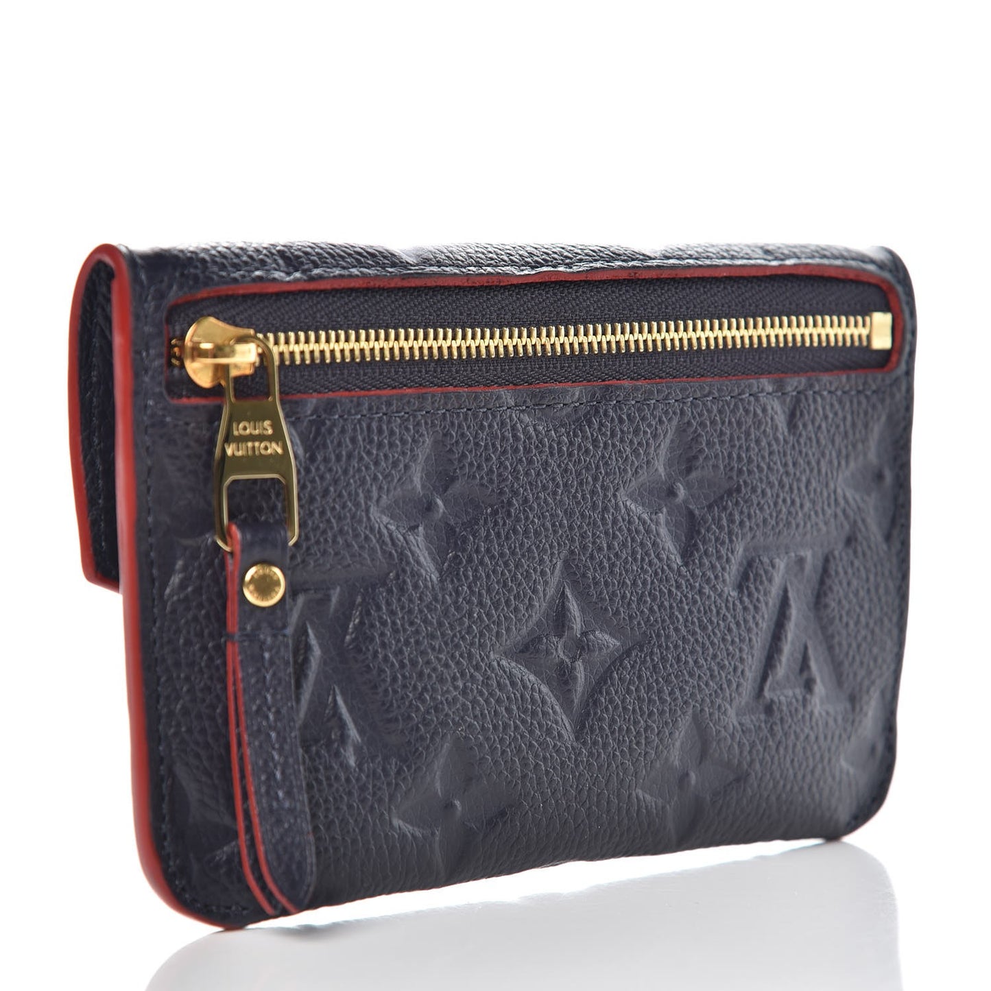Empreinte Key Pouch Marine Rouge