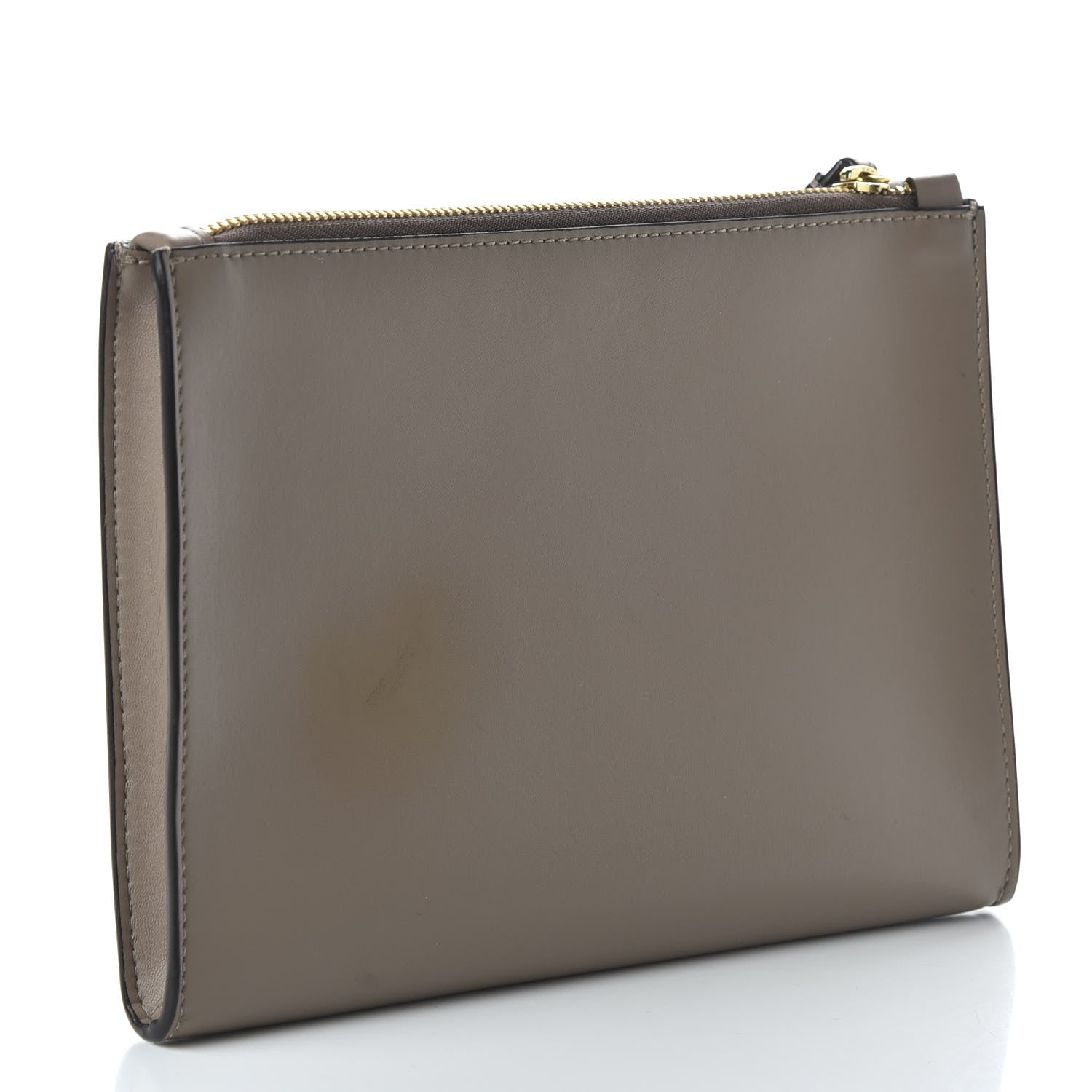 Stella McCartney Alter Nappa Perforated Logo Pouch Beige 3 of 11
