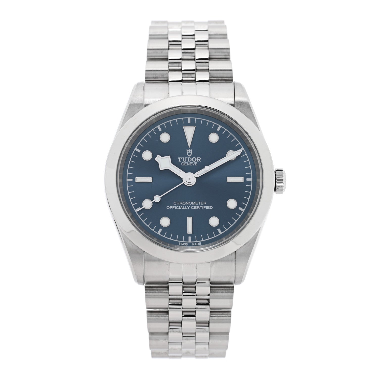 TUDOR Stainless Steel 41mm Black Bay Automatic Watch Blue 79680 1 of 5