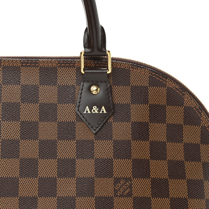 Louis Vuitton Damier Ebene Alma MM 7 of 12