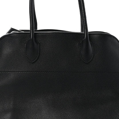 The Row Matte Grained Calfskin Soft Margaux 15 Black 7 of 11