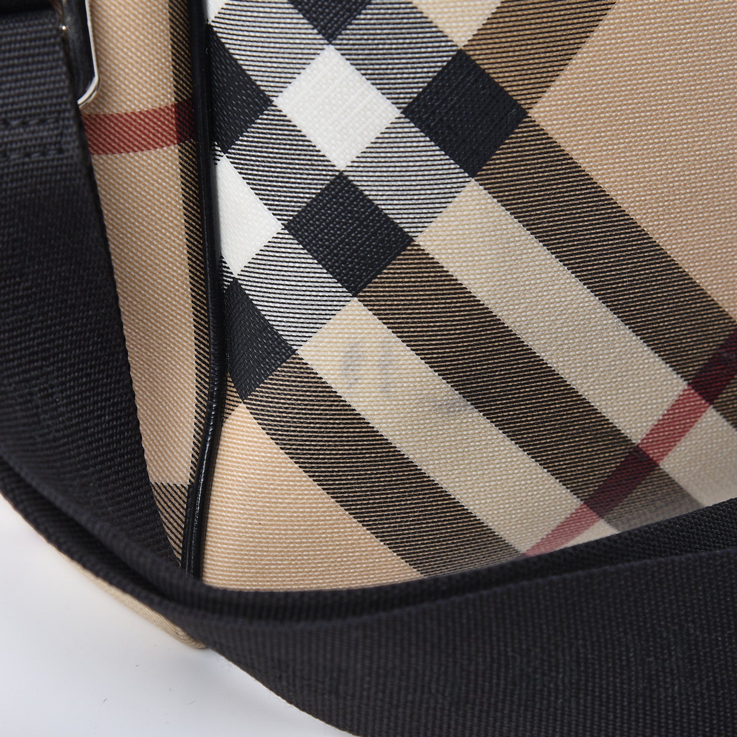 Burberry Nova Check Diaper Messenger Bag 18 of 23