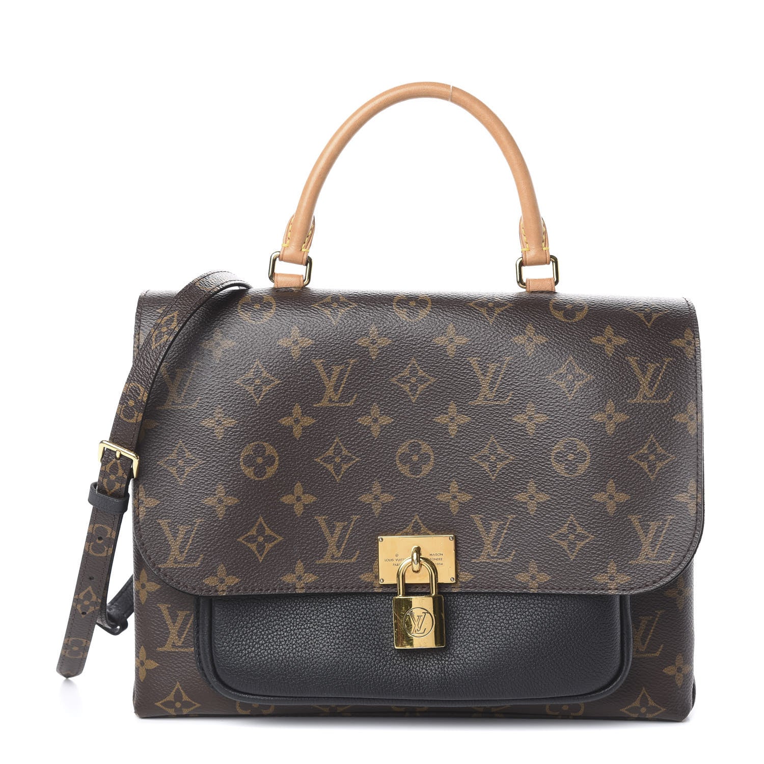 Louis Vuitton Monogram Marignan Black 1 of 9