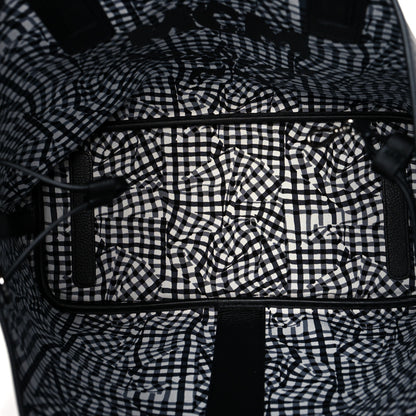 MCM Visetos Medium Reversible Shopping Tote Black 6 of 17