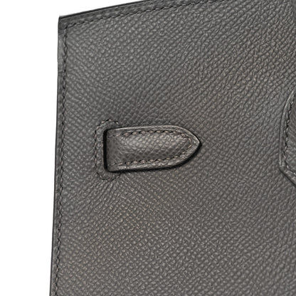 Hermes Epsom Birkin Sellier 25 Gris Meyer 13 of 35