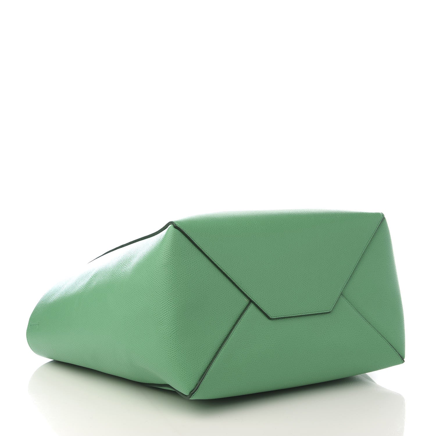 Celine Grained Calfskin Small Horizontal Cabas Phantom Mint 3 of 8