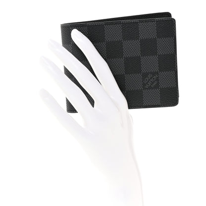 Louis Vuitton Damier Graphite Slender Wallet 2 of 7