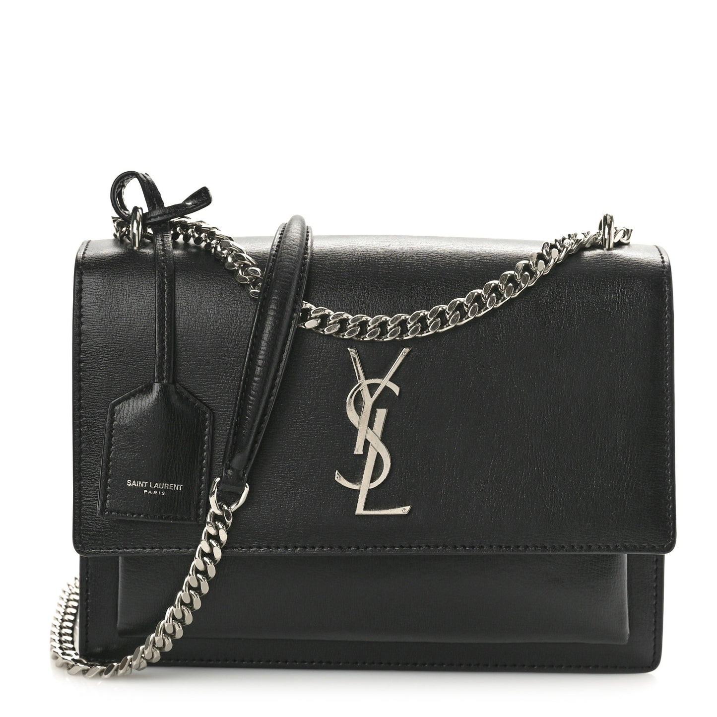 Calfskin Medium Monogram Sunset Black