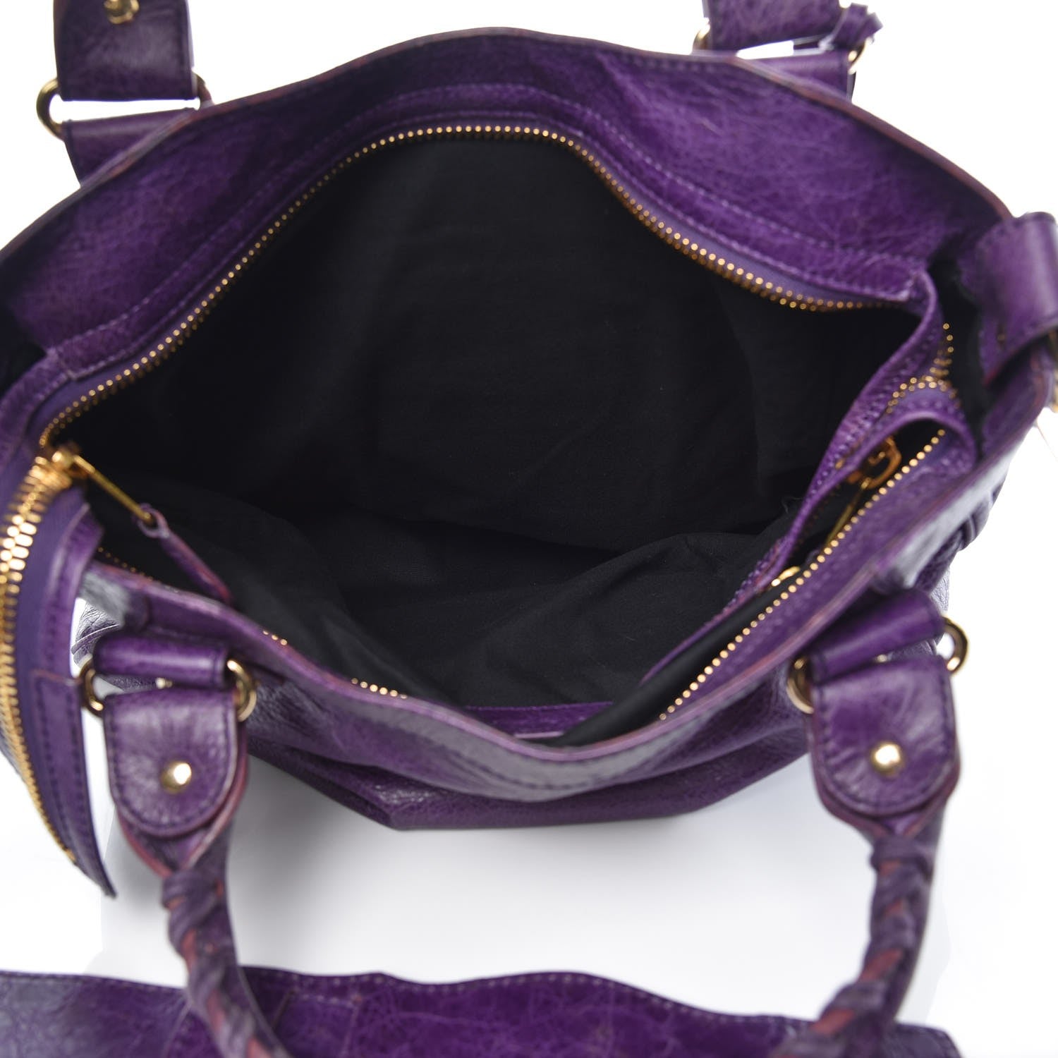 Balenciaga Agneau Giant 21 Gold Hardware Velo Dark Violet 5 of 12