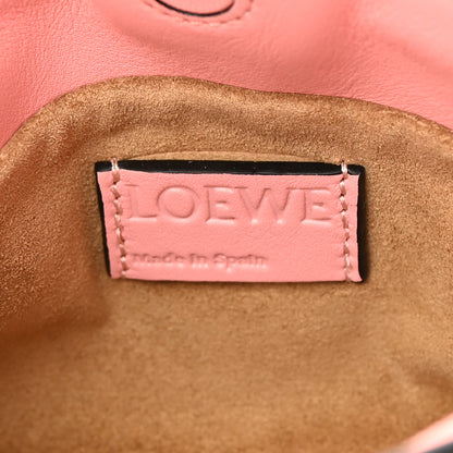 Loewe Calfskin Nano Flamenco Knot Clutch Warm Blossom 6 of 11
