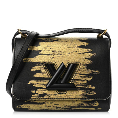 Louis Vuitton Calfskin Twist Shoulder Bag PM Light Gold 1 of 7