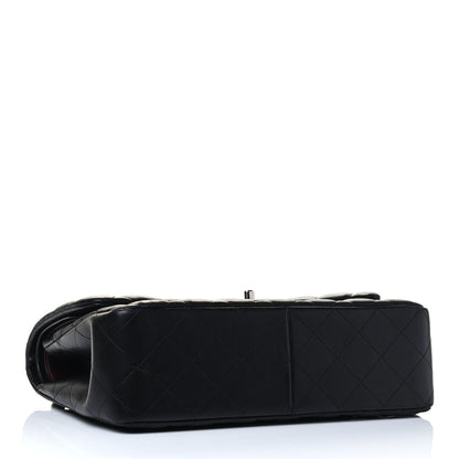 Chanel Lambskin Quilted Jumbo Double Flap Black 3 of 4