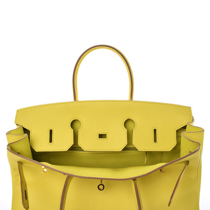 Hermes Epsom Birkin 35 Lime 28 of 35
