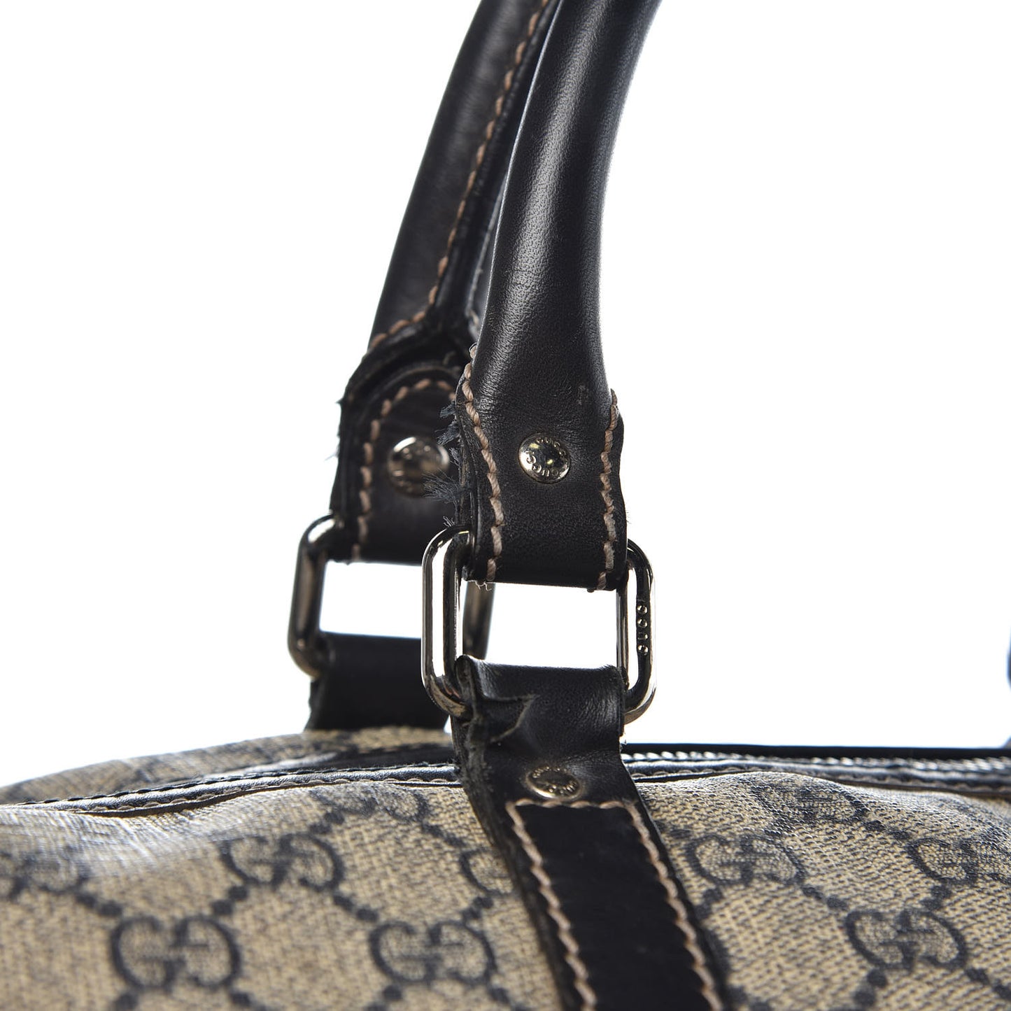 GG Plus Monogram Large Carry On Duffle Bag Navy