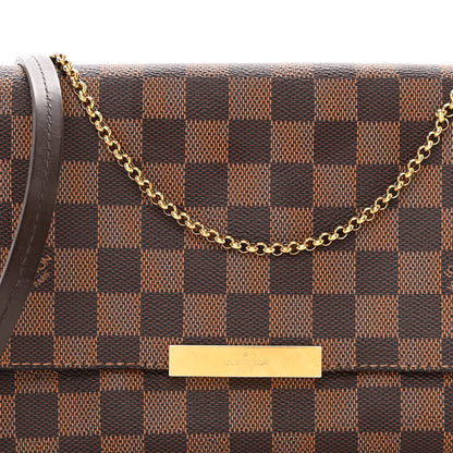Louis Vuitton Damier Ebene Favorite MM 7 of 9