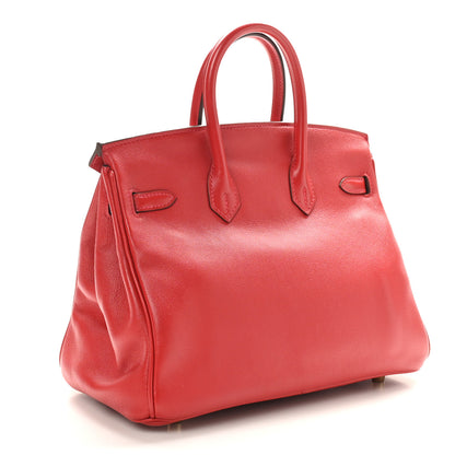 Hermes Swift Birkin 25 Rouge Casaque 3 of 10