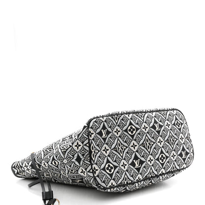 Louis Vuitton Jacquard Since 1854 Neverfull MM Grey 5 of 10
