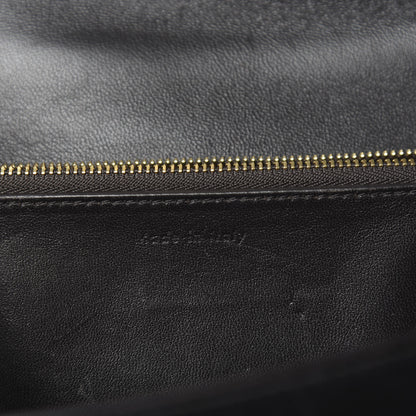 Celine Liege Calfskin Medium Classic Box Flap Bag Black 9 of 10