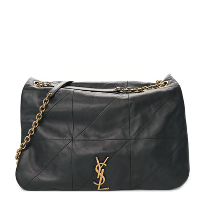 Saint Laurent Lambskin Matelasse Monogram Large Jamie 4.3 Black 1 of 8