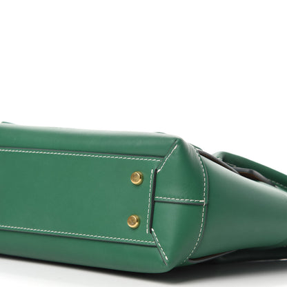 Bottega Veneta French Calfskin Maxi Intrecciato Arco 33 Racing Green 7 of 11