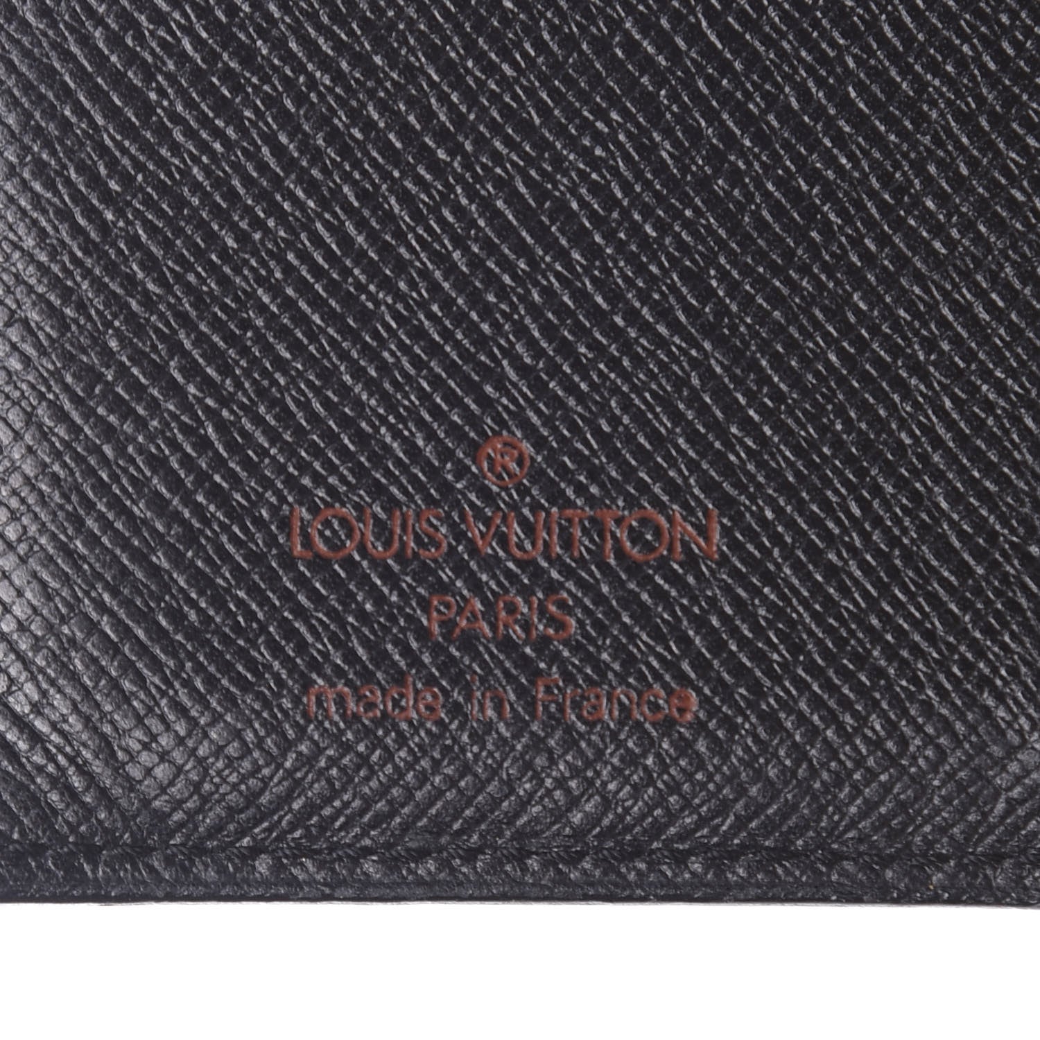 Louis Vuitton Epi Mini Agenda Cover Black 5 of 6