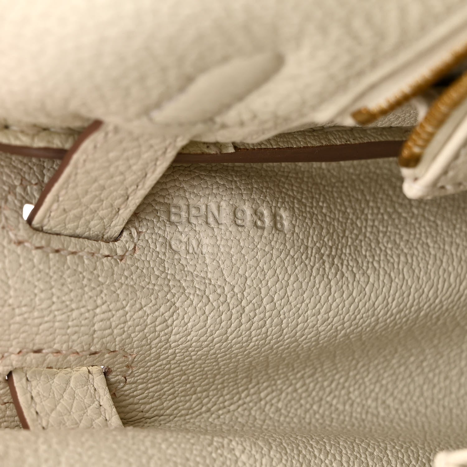 Hermes Togo Kelly Retourne 25 Mushroom 7 of 11