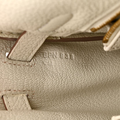 Hermes Togo Kelly Retourne 25 Mushroom 7 of 11