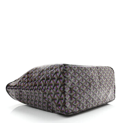 Goyard Goyardine Saint Louis Claire Voie PM Black Violet 5 of 11