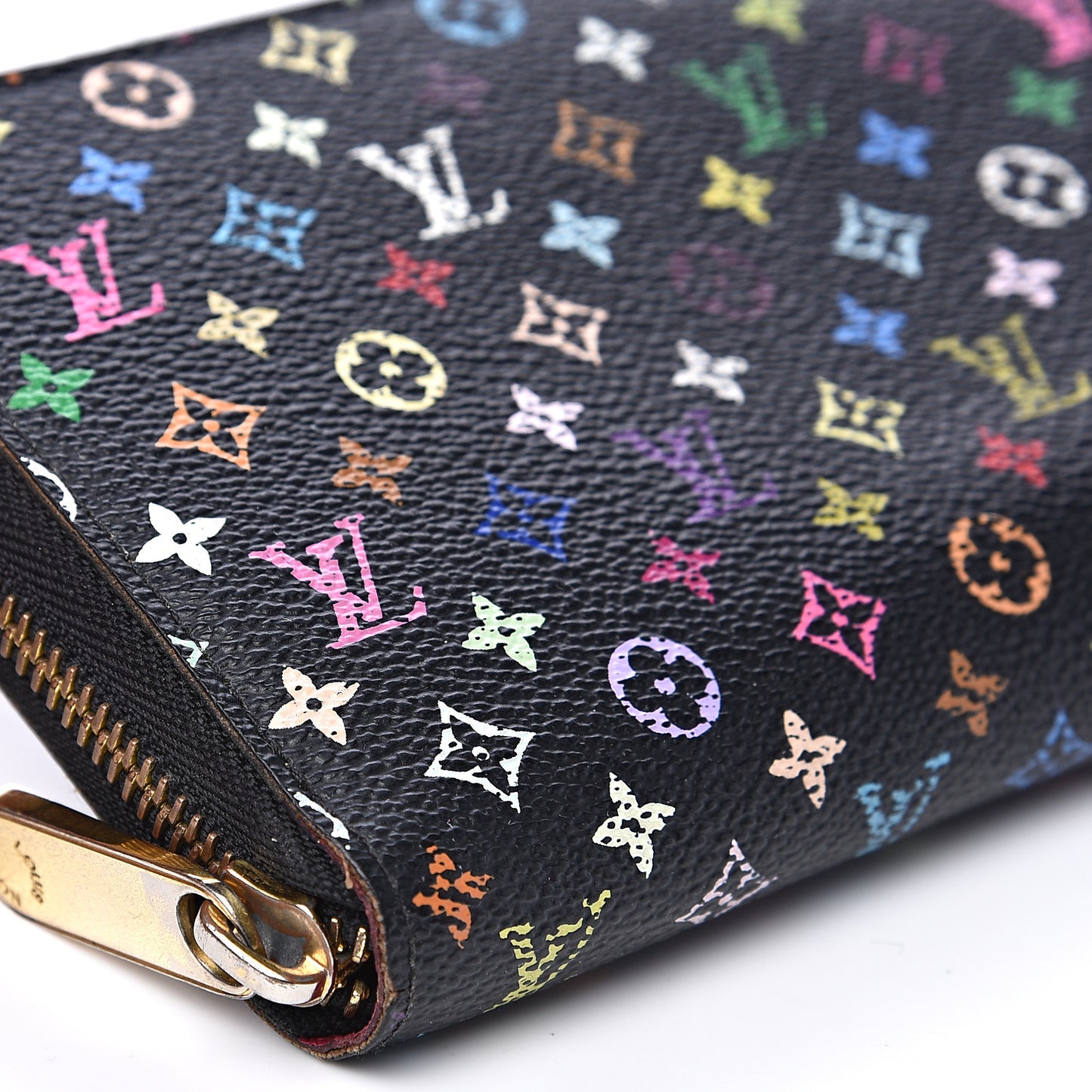 Monogram Multicolor Zippy Wallet Black Grenade