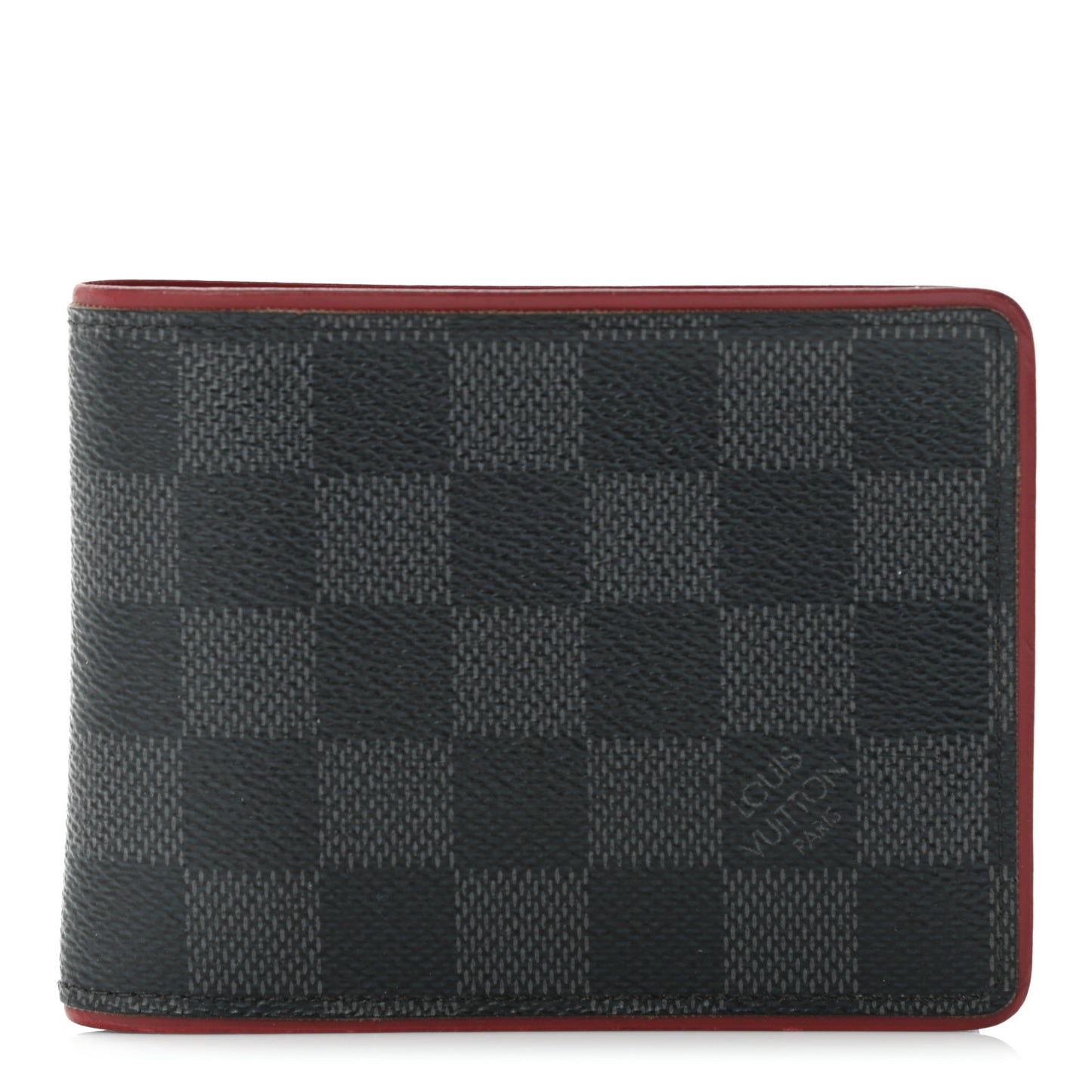 Damier Graphite Multiple Wallet Bordeaux
