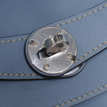 Hermes Swift Lindy 34 Bleu Lin 9 of 9