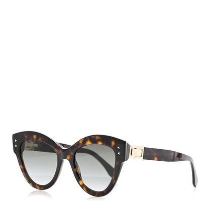 Fendi Peekaboo Sunglasses FF 0266/S Tortoise 1 of 8