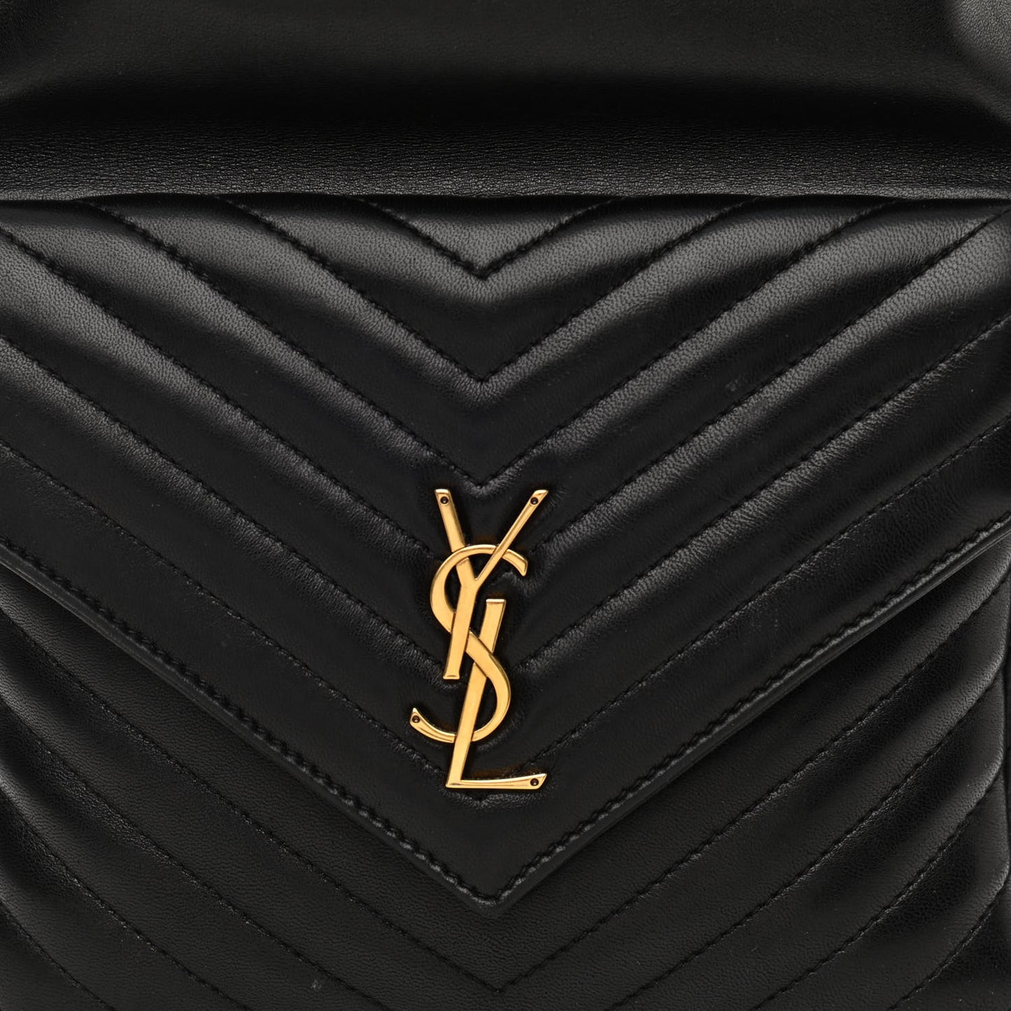Lambskin Matelasse Monogram Joe Backpack Black