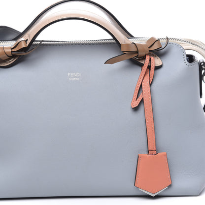 Fendi Vitello Dolce Knotted Medium By The Way Boston Bag Polvere Orzo Multicolor 9 of 9