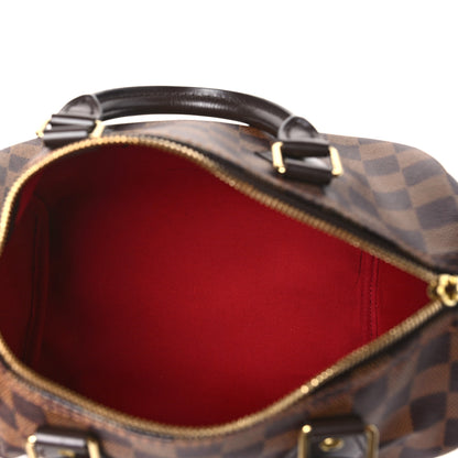 Louis Vuitton Damier Ebene Speedy Bandouliere 25 5 of 10