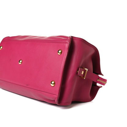 Saint Laurent Calfskin Medium Classic Y Cabas Fuchsia 21 of 34