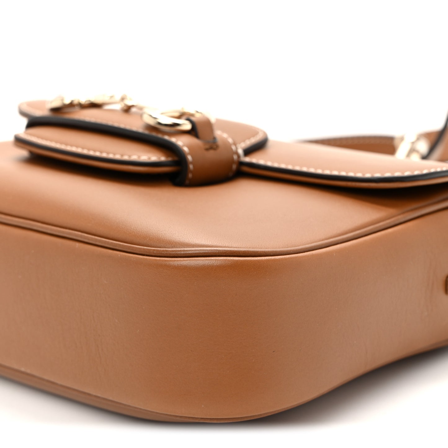 Arabella Calfskin Horsebit 1955 Shoulder Bag Sundial