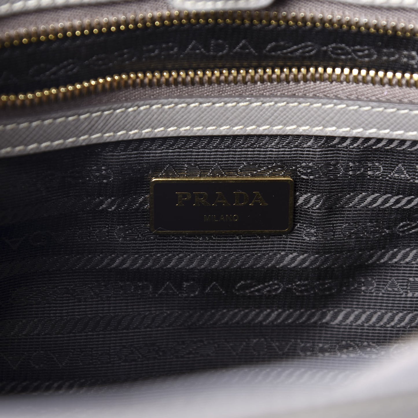 Saffiano Lux Small Tote Argilla