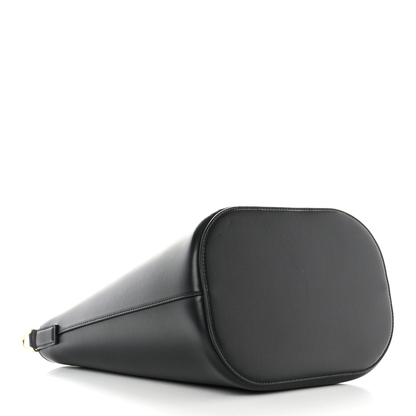 Smooth Calfskin Triomphe Medium Louise Bag Black