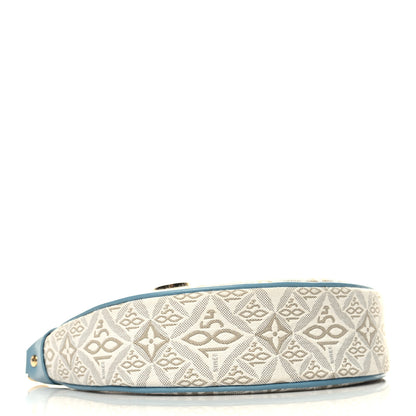 Louis Vuitton Jacquard Since 1854 Loop White Blue 4 of 9