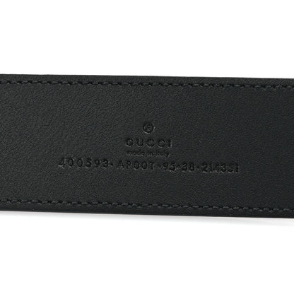 Gucci Calfskin Double G 40mm Belt 95 38 Black 3 of 5