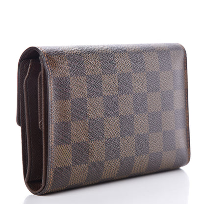 Louis Vuitton Damier Ebene Porte Tresor Etui Papier Wallet 3 of 8